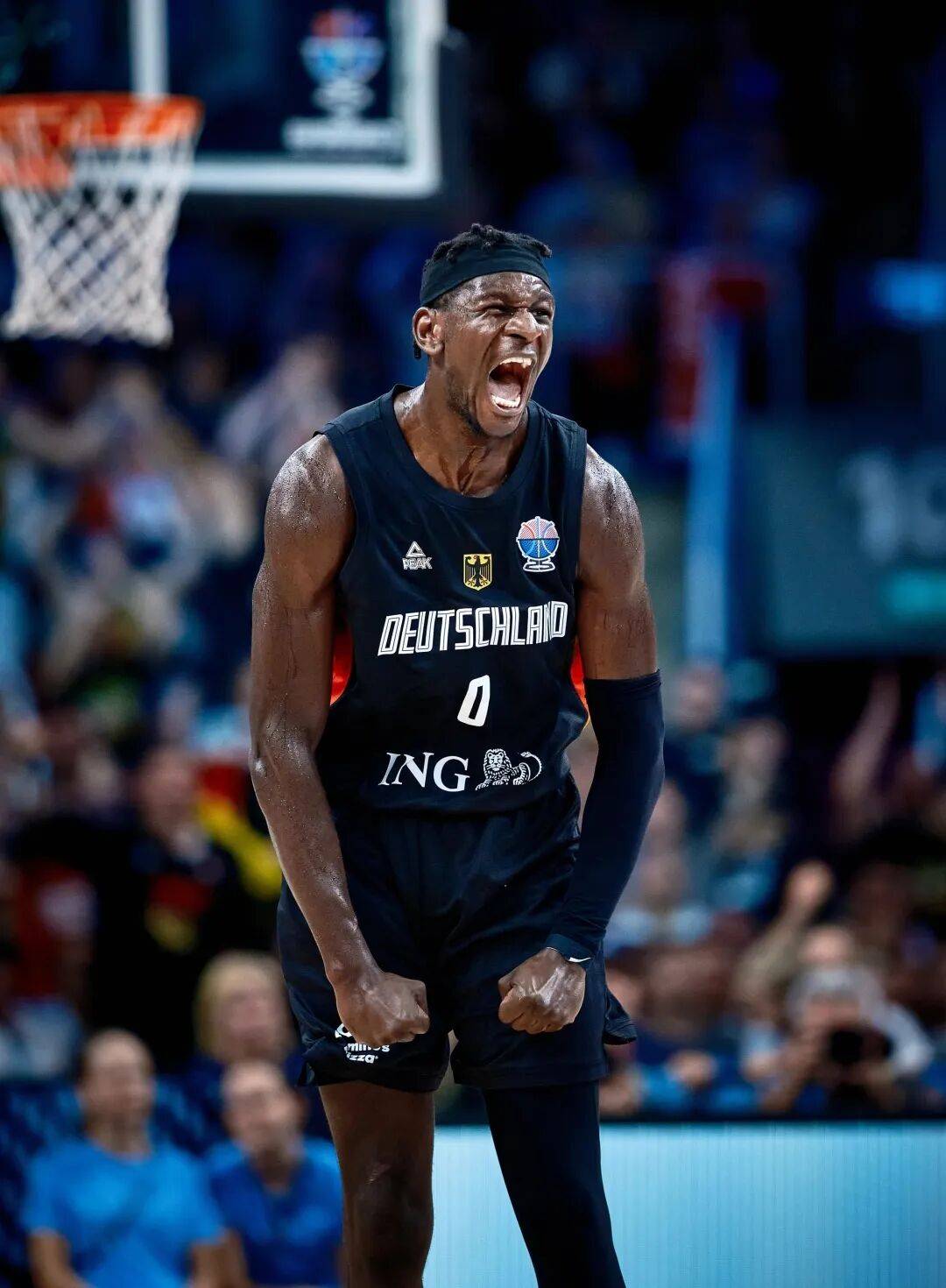 德国男篮横扫巴西男篮，戈贝尔爆发神勇