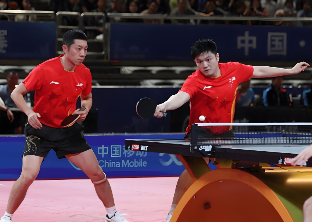 中国队完胜韩国队，许昕状态火热