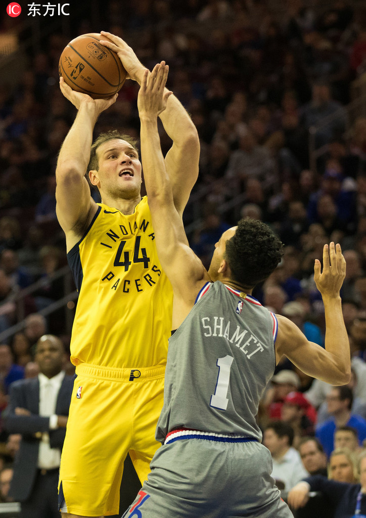 浙江队逆转步行者,恩比德刷新纪录 浙江队逆转步行者,恩比德刷新纪录